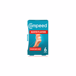 Compeed Medium Size Blister Plasters, Pack of 6