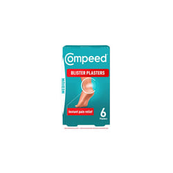 Compeed Medium Size Blister Plasters, Pack of 6