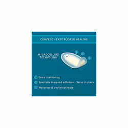 Compeed Medium Size Blister Plasters, Pack of 6
