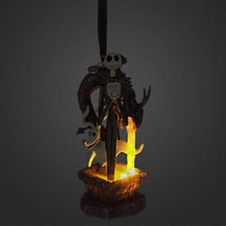 Disney Jack Skellington and Zero Light-Up Sketchbook Ornament