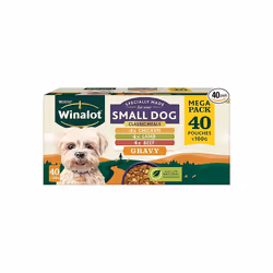 Winalot Meaty Chunks Small Dog Mixed in Gravy Wet Dog Food 40x100g