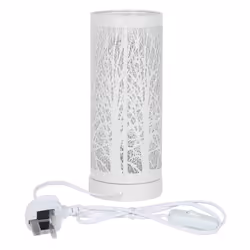 Aroma Lamp Tree Cylinder Electric Color Change Wax Burner - White Tree