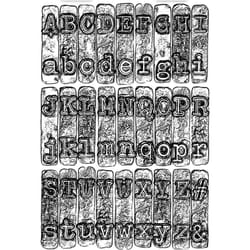 Sizzix 3-D Texture Fades Embossing Folder 664760 Typewriter by Tim Holtz One Size, Multicolour