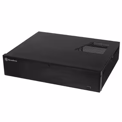 Silverstone ML04, HTPC, PC, Black, micro ATX, Mini-DTX, Mini-ITX, Metal, Home/Office
