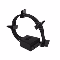 Silverstone CP06-E4 SATA cable 0.19 m Black - Additional view 2
