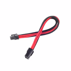 Silverstone PP07-IDE6BR, 0.25 m, PCI-E (6-pin), PCI-E (6-pin), Male, Female, 90°