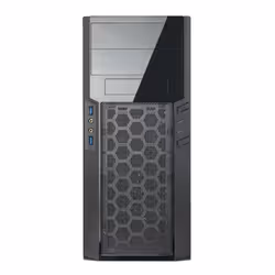 Silverstone PS13 Mini Tower Black - Additional view 4
