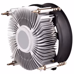 Silverstone NT09-115X Processor Cooler 9.2 cm Aluminium, Black - Additional view 5