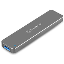Silverstone MS09 SSD enclosure Charcoal M.2