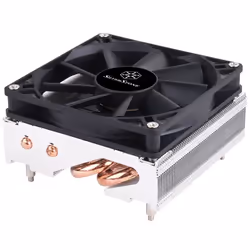Silverstone AR11, Cooler, 9.2 cm, 1200 RPM, 3000 RPM, Aluminium, Black