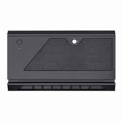Silverstone CS381, PC, Black, micro ATX, Mini-DTX, Mini-ITX, Metal, Plastic, Access, HDD, Power, 5.9 cm