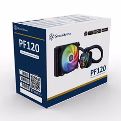Silverstone PF120-ARGB Processor All-in-one liquid cooler 12 cm Black - Additional view 7