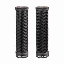 Funn Holeshot Mountain Bike Grips with Single Lock On Clamp Lightweig