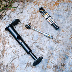Granite Stash RT Ratchet Bike Multitool with 9 Bits Stored Inside Tape