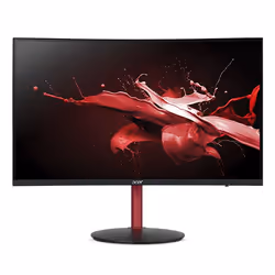 Acer Nitro XZ2, 68.6 cm (27"), 1920 x 1080 pixels, Full HD, LED, 4 ms, Black, Red