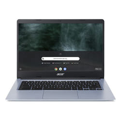 Acer Chromebook CB314-1H-C4QB Intel® Celeron® N4000 35.6 cm (14") HD 4 GB LPDDR4-SDRAM 32 GB Flash Wi-Fi 5 (802.11ac) ChromeOS UK English Silver