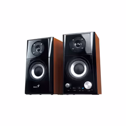 Genius Computer Technology 31730032400 loudspeaker 2-way Black, Wood Wired 14 W