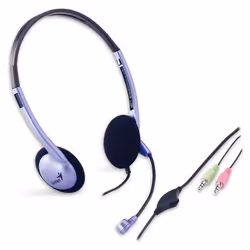 Genius Computer Technology HS-02B Stereo Headset, Wired, Office/Call center, Headset