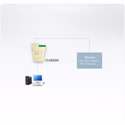 ATEN IC485SN signal converter White