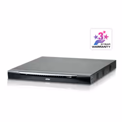 ATEN 32-Port 5-Bus CAT5e/6 KVM Over IP Switch, with Audio & Virtual Media Support, 1920 x 1200 pixels, Ethernet LAN, WUXGA, R ...