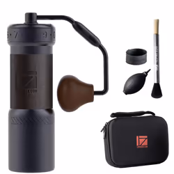 1Zpresso K-Ultra Manual Coffee Grinder Iron Gray with Carrying Case, Assembly Consistency Grind Stainless Steel Conical Burr, ...
