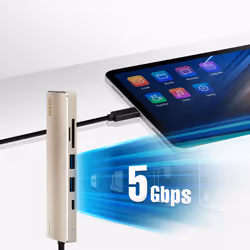 ATEN USB-C Multiport Mini Dock with Power Pass-Through - Additional view 7
