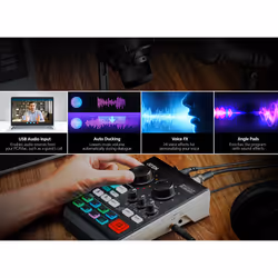 ATEN Podcast AI Audio Mixer | MicLIVE 6-CH - Additional view 6