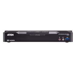 ATEN 2-Port 4K DisplayPort Dual Display Mini-Matrix Boundless KVM Switch - Additional view 2