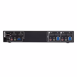 ATEN 2-Port 4K DisplayPort Dual Display Mini-Matrix Boundless KVM Switch - Additional view 3