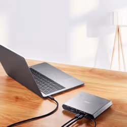 ATEN 2-Port 4K DisplayPort USB-C KVM Dock Switch with Power Pass-through - Additional view 5