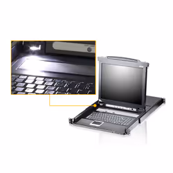 ATEN CL5708MW KVM switch Rack mounting Black