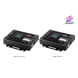 ATEN VE8662-AT-G AV extender AV transmitter & receiver Black