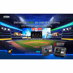 ATEN VE8662-AT-G AV extender AV transmitter & receiver Black - Additional view 5