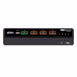 ATEN 4-Port USB 5K DisplayPort/HDMI Dual Display Universal Secure KVM Switch with Card Reader (PSD PP V4.0 Compliant) - Additional view 2