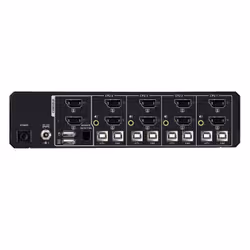 ATEN 4-Port USB 5K DisplayPort/HDMI Dual Display Universal Secure KVM Switch with Card Reader (PSD PP V4.0 Compliant) - Additional view 3