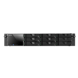 Asustor AS-609RD NAS Rack (2U) Intel Atom® 1 GB DDR3 ADM Black, Stainless steel