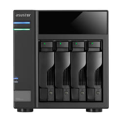 Asustor AS6004U HDD/SSD enclosure Black 2.5/3.5"