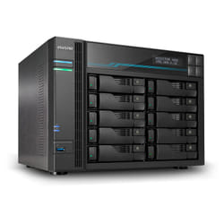 Asustor AS7110T NAS/storage server Desktop Intel® Xeon® 8 GB DDR4 180 TB HDD Black