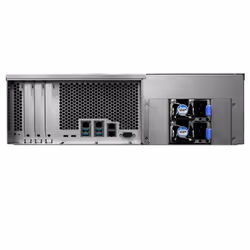 Asustor AS7116RDX NAS Rack (3U) Intel Xeon E E-2224 8 GB DDR4 0 TB ADM Black