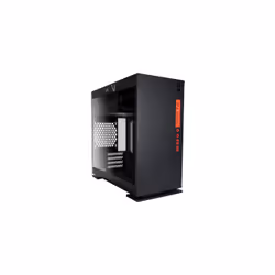 In Win 301, Mini Tower, PC, Black, micro ATX, Mini-ATX, SECC, Tempered glass, Gaming