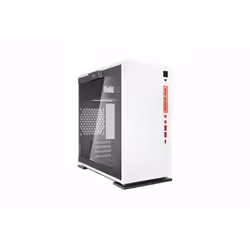 In Win 301C WHITE, Mini Tower, PC, White, micro ATX, Mini-ITX, SECC, Tempered glass, Gaming