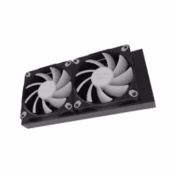 In Win NR24, Liquid cooling kit, 12 cm, 600 RPM, 1800 RPM, Black