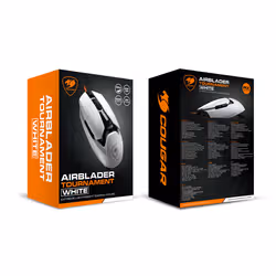COUGAR Gaming Mouse AirBlader Tournament, Wired, White - Additional view 8