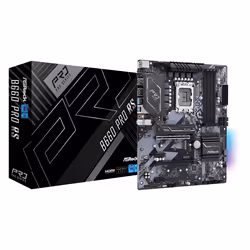 Asrock B660 Pro RS, Intel, LGA 1700, Intel® Celeron®, Intel® Core™ i3, Intel® Core™ i5, Intel® Core™ i7, Intel® Core™ i9, Int ...