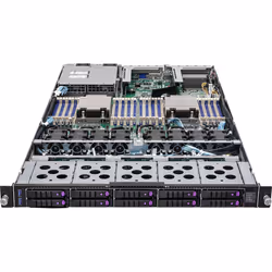 Asrock 1U10E-MILAN2 server barebone AMD SoC LGA 4094 Rack (1U) Grey