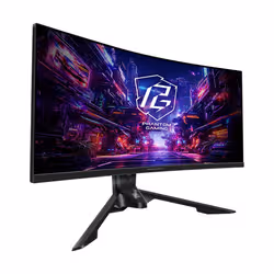 Asrock PG34QRT3A computer monitor 86.4 cm (34") 3440 x 1440 pixels Wide Quad HD OLED Black - Additional view 2