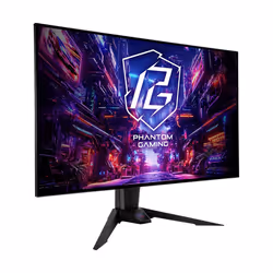 Asrock PGO32UFS computer monitor 80 cm (31.5") 3840 x 2160 pixels 4K Ultra HD OLED Black - Additional view 2