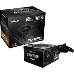 Asrock Challenger CL-650B power supply unit 650 W 20+4 pin ATX ATX Black