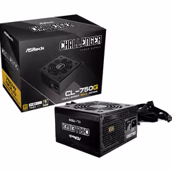 Asrock Challenger CL-750G, 750 W, Over current, Over voltage, Overheating, Overload, Short circuit, Under voltage, 20+4 pin A ...