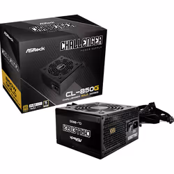Asrock Challenger CL-850G, 850 W, 70.9 A, Over current, Over voltage, Overheating, Overload, Short circuit, Under voltage, 20 ...